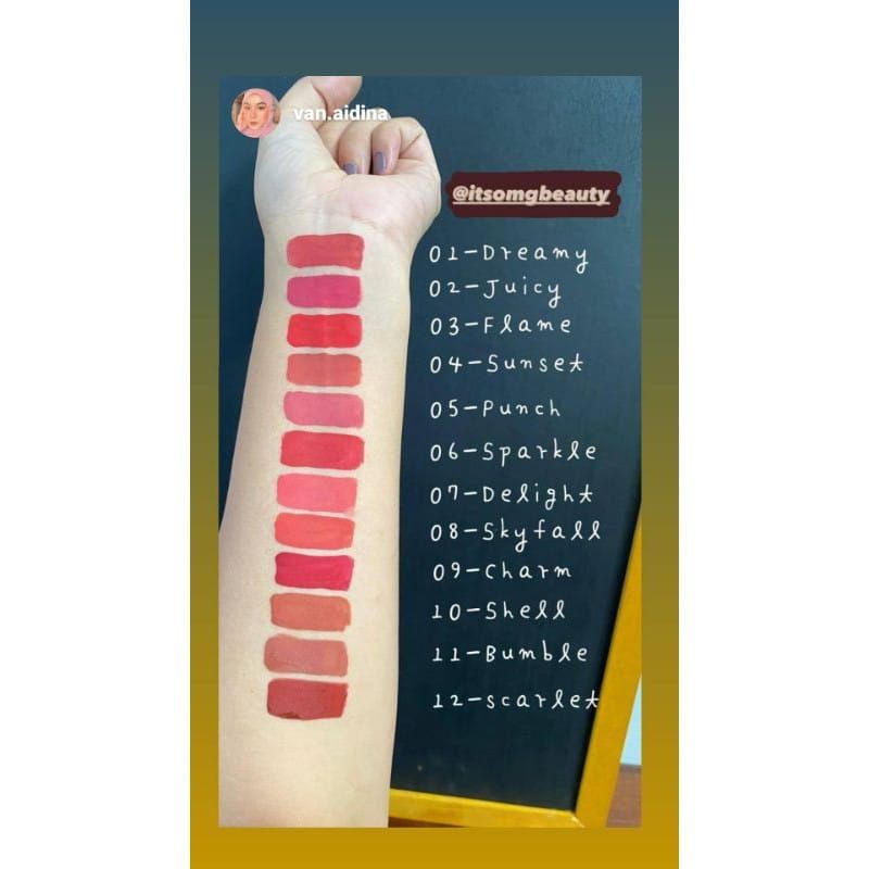 (Hàng Mới Về) Son Kem Lì Lên Màu Chuẩn Oh My Glam 3.5 Gr | BigBuy360 - bigbuy360.vn