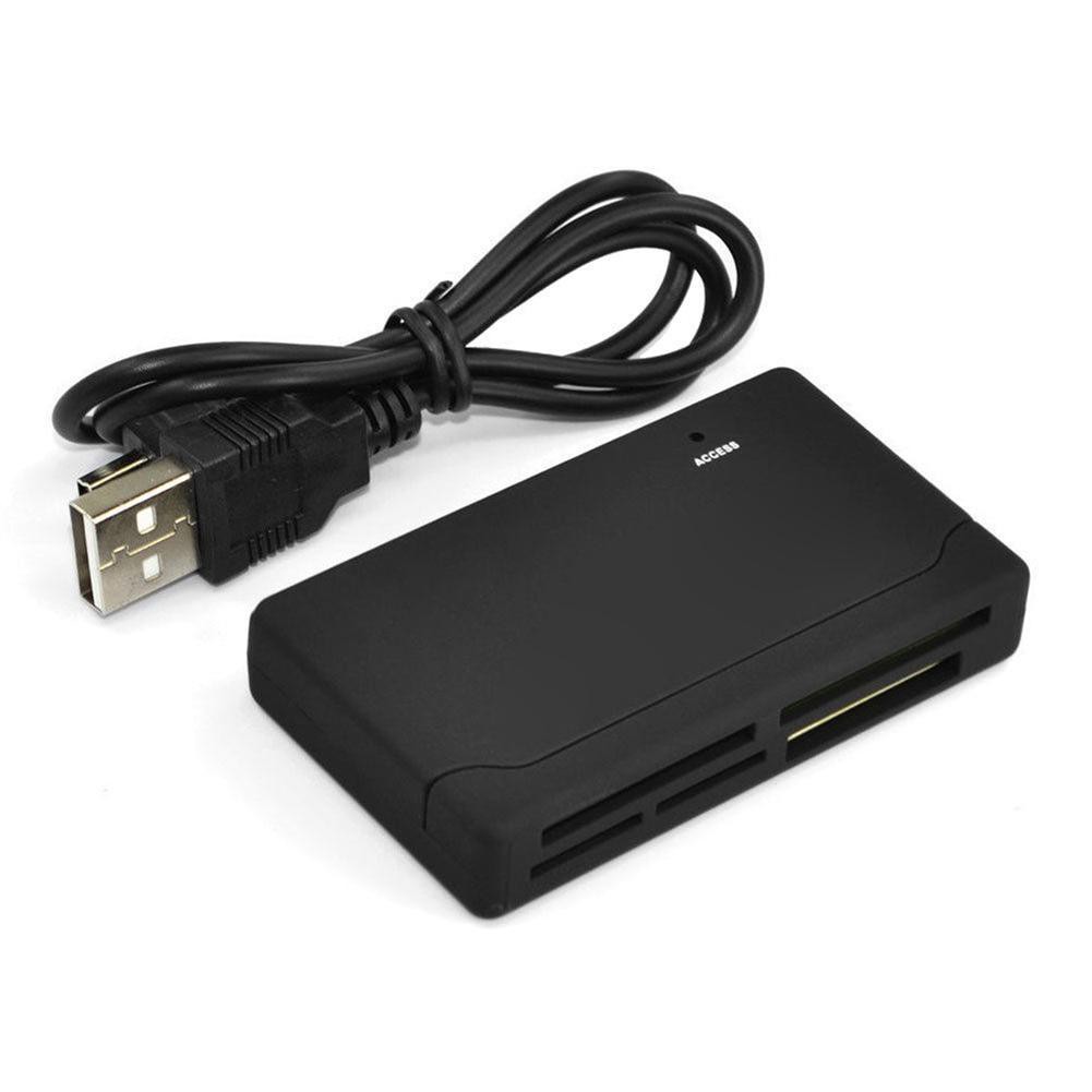 [COD]✈Đen Tất cả trong OneMemoryCardReaderUSBExternal SD SDHC Mini Micro M2 MMC XD CF
