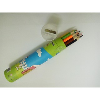 Bút chì màu (12 cây) - Bút lông (18 màu)