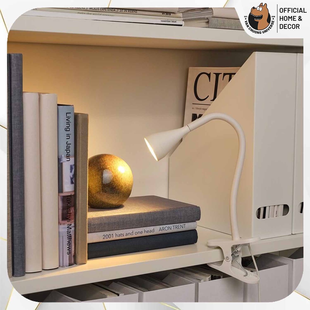 Đèn kẹp đọc sách chính hãng IKEA NÄVLINGE