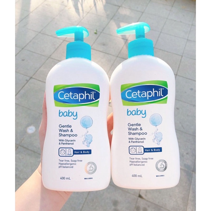 Sữa tắm gội Cetaphil Baby 2in1 400ml