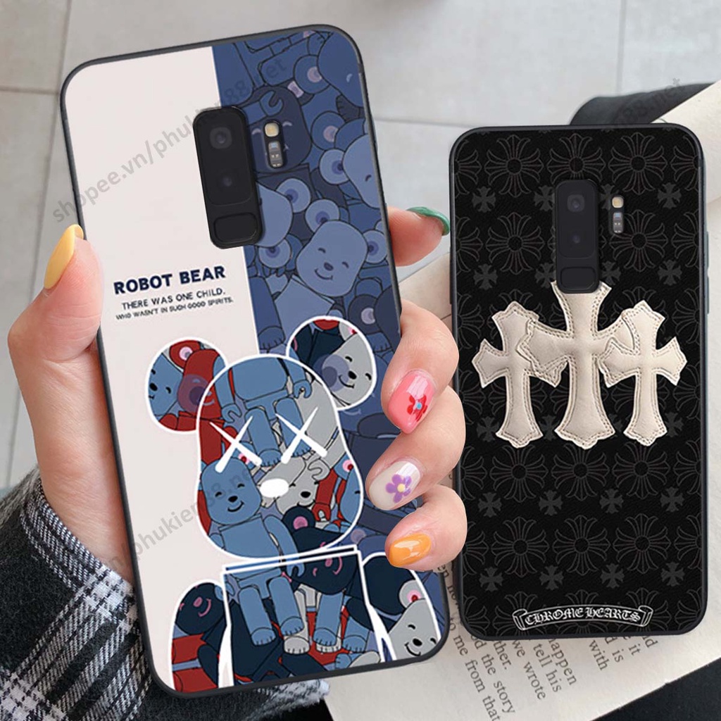 Ốp lưng Samsung S9 / S9 Plus / S9+ hình Robot Bear, Kawsnc bảo vệ điện thoại