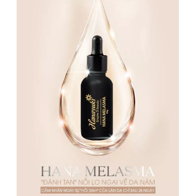 Serum Mờ Nám Hana Melasma Hanayuk