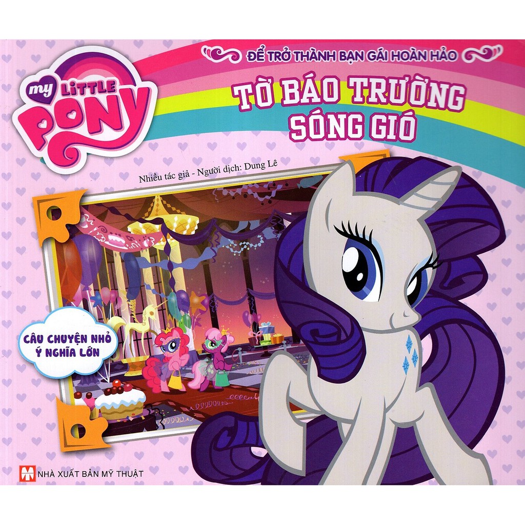 Sách - My Little Pony - Tờ Báo Trường Sóng Gió