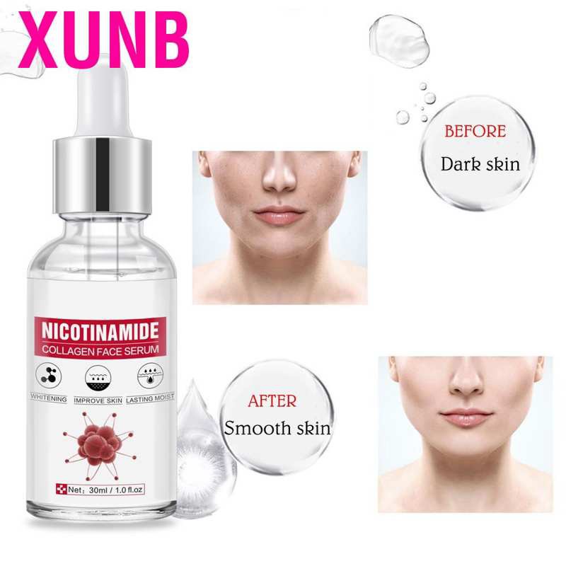 (Hàng Mới Về) Tinh Chất Dưỡng Ẩm Giảm Nếp Nhăn Làm Sáng Da Mặt 30ml