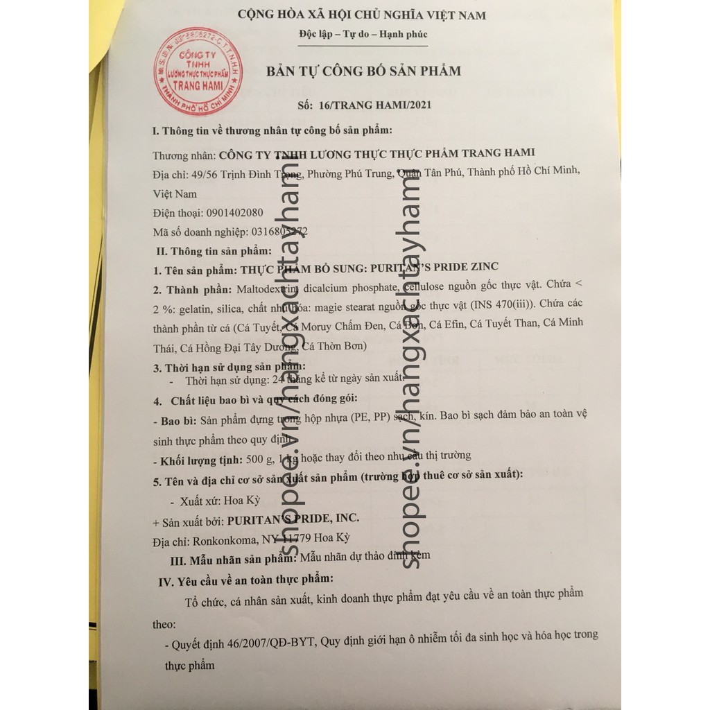 Viên Bổ Sung Kẽm Giảm Mụn ZINC FOR ACNE 100 Viên | Thế Giới Skin Care