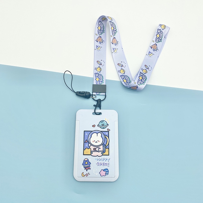 Ví Đựng Thẻ Học Sinh Hình Gấu Hoạt Hình