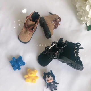 Giày cao cổ 5cm cho búp bê doll 20cm