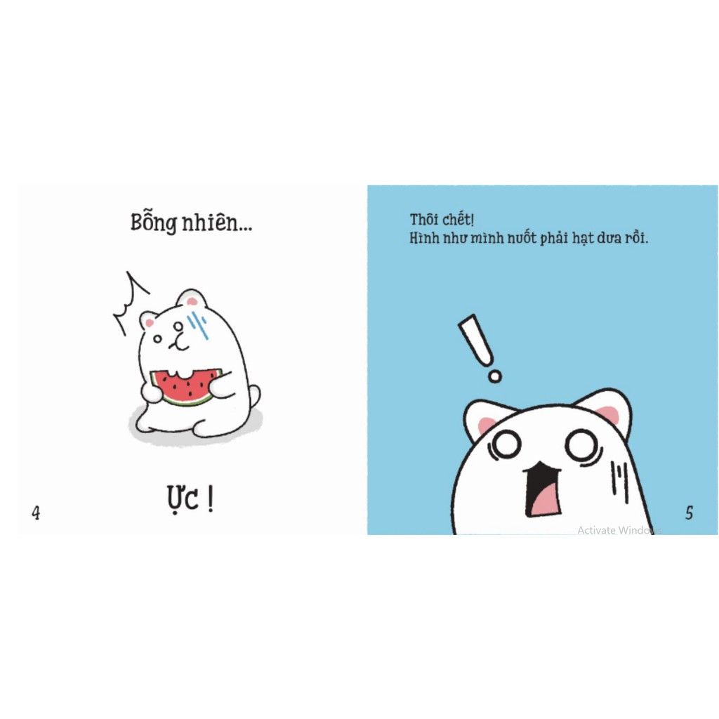 Sách Ehon - Maru và hạt dưa - Ehon Nhật Bản dành cho bé từ 2 - 8 tuổi | BigBuy360 - bigbuy360.vn