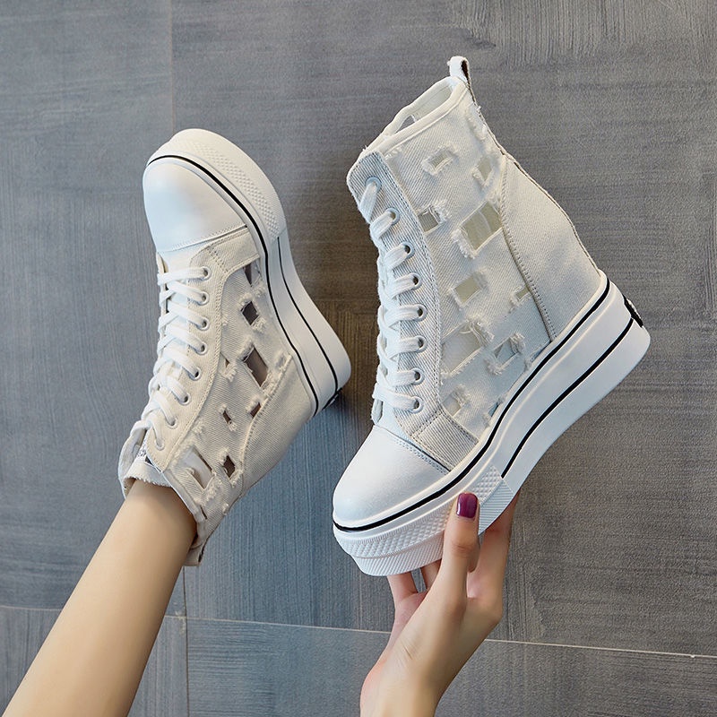💗Giày Sneaker Giày Nữ Giày Trắng💗 Giày Thể Thao Đế Dày Thoáng Khí Thời Trang Cho Nữ