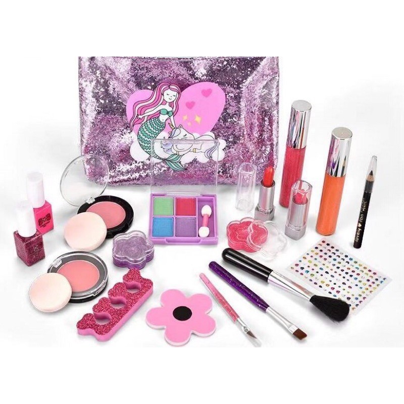 SET MAKE-UP Ariel và Unicorn BÉ GÁI