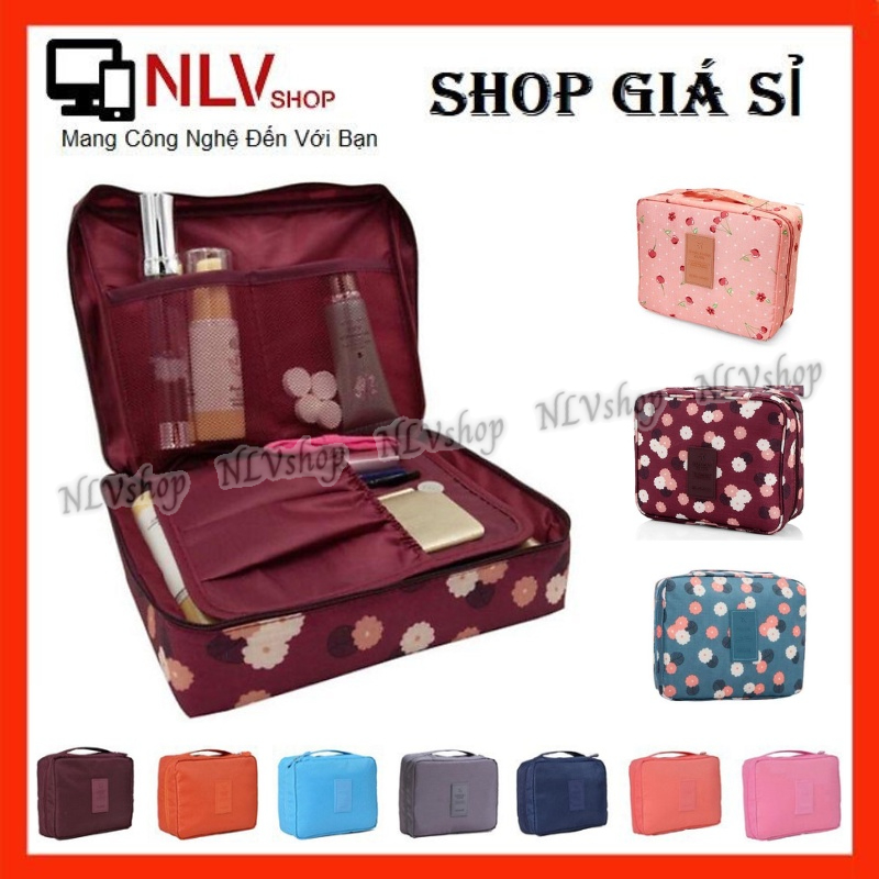 Túi,Hộp Đựng Mỹ Phẩm trang điểm chống thấm nước Du Lịch Chuyên Dụng - Túi Mỹ Phẩm Living Thời Trang Phá Cách