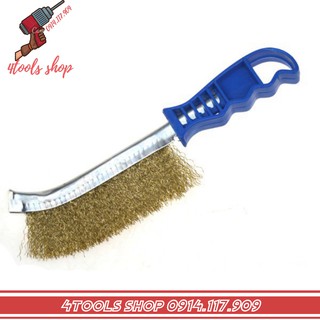 Bàn chải sắt đánh rỉ cán xanh cán đỏ loại dày