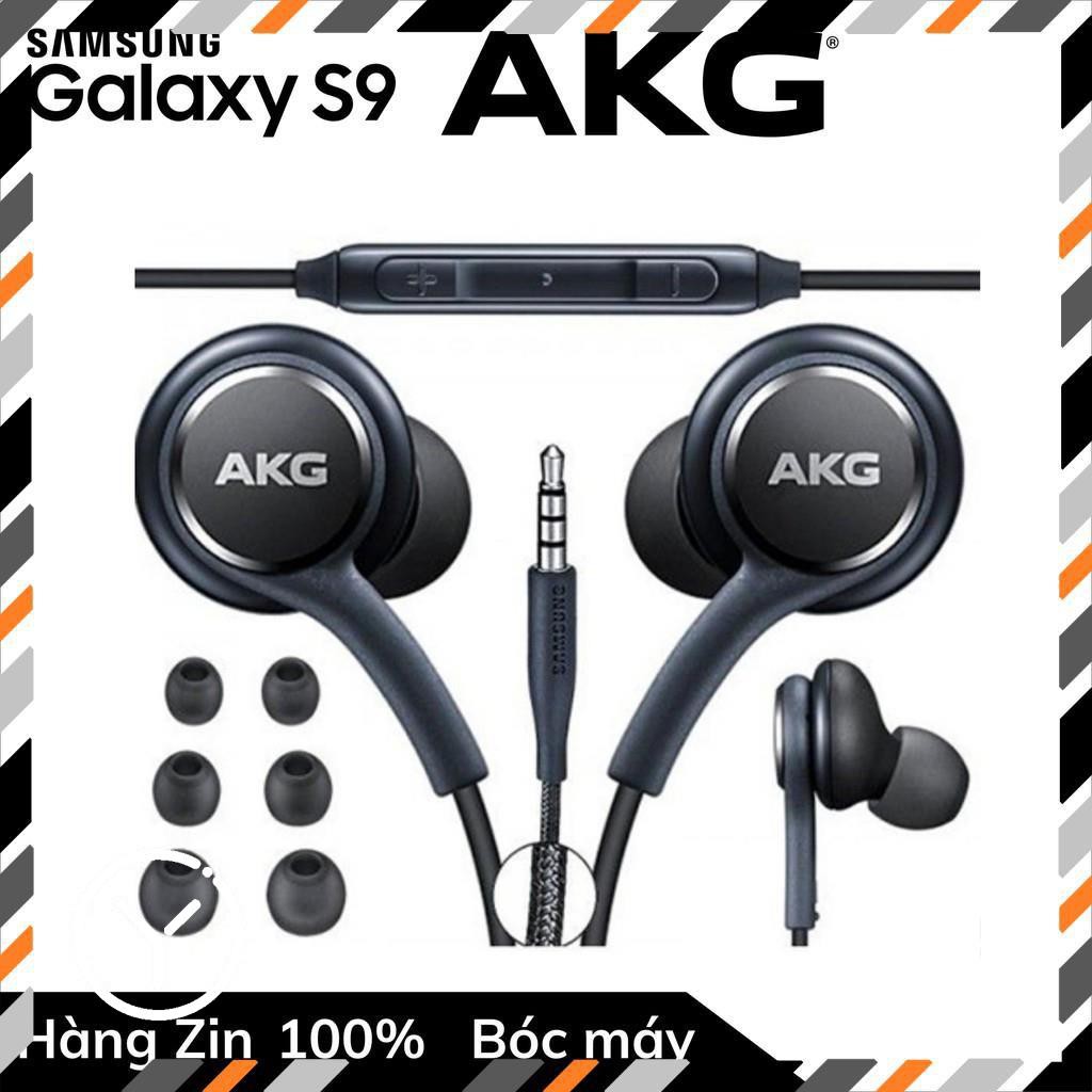 Tai nghe AKG zin theo máy Samsung Galaxy S9/S8/Note 8/Note 9 (2019) + Kèm 4 nút tai phụ.