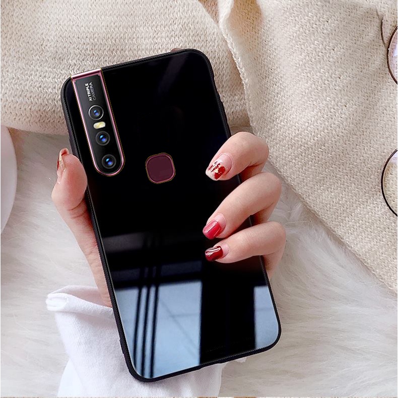 Ốp Lưng VIVO V15  Mặt kính gương sáng bóng cao cấp
