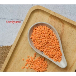 250gr đậu lăng đỏ hữu cơ. Đậu lăng nhập khẩu Canada- lăng đỏ nấu sữa, ăn dặm, ngũ cốc