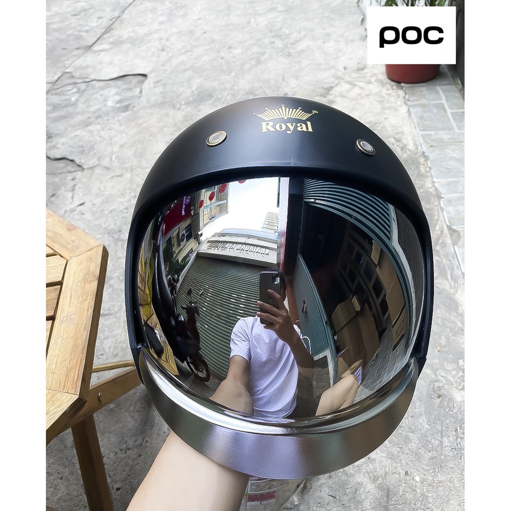 Kính rời thay thế cho mũ bảo hiểm Royal M139 - Kính âm