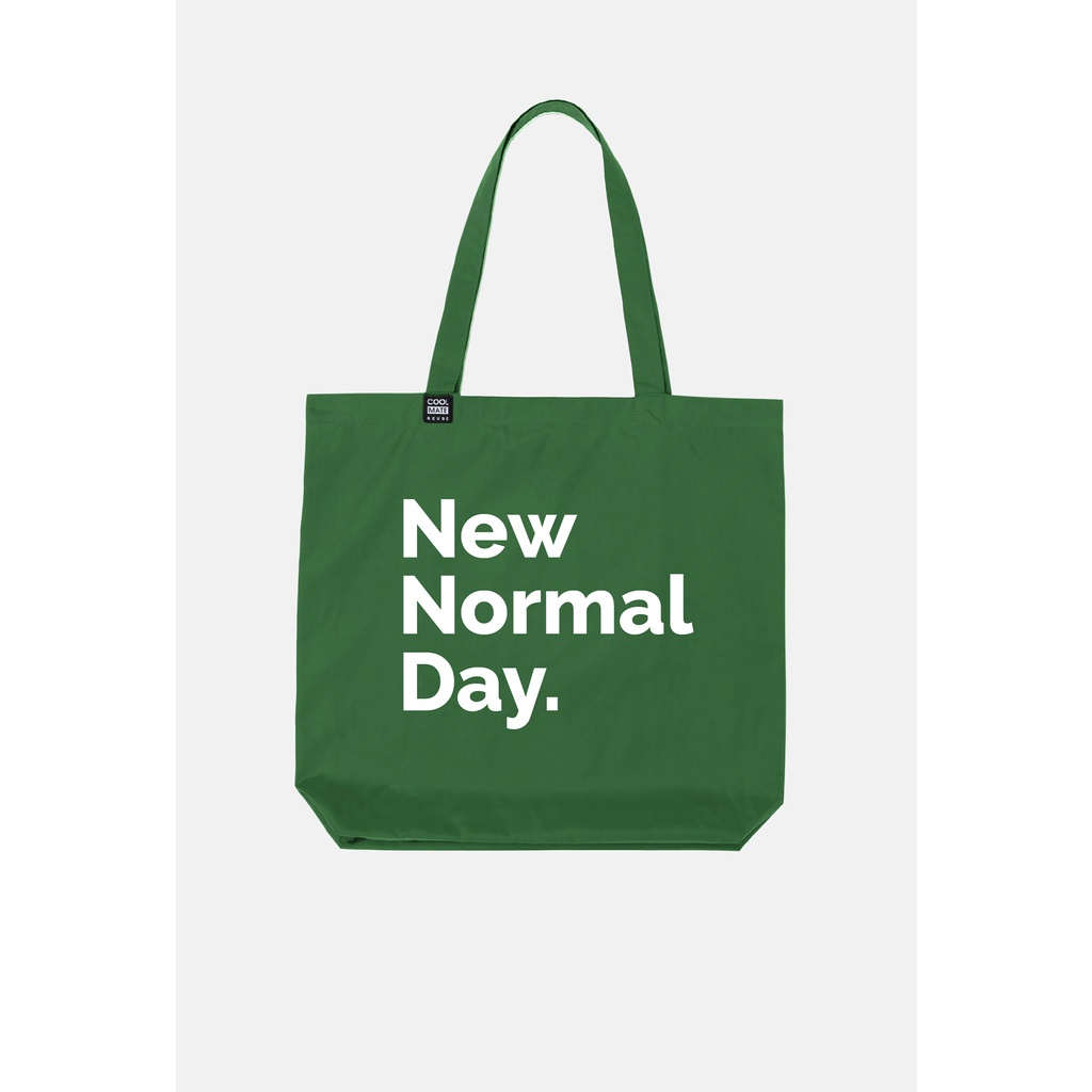 Túi tote vải Clean Bag in chữ New Normal Day thời trang, tiện lợi từ Coolmate