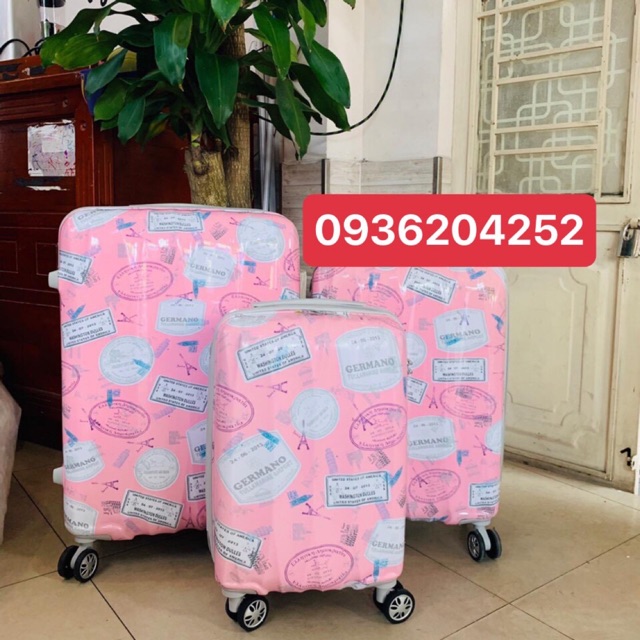 Vali kéo nhựa Pp Bao bể( Hàng nhập Thái BH 5N)