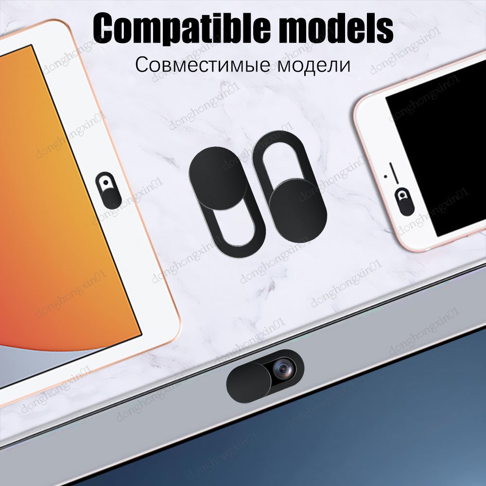 Miếng Dán Bảo Vệ Ống Kính Máy Ảnh Bằng Nhựa Cho Điện Thoại / Laptop / Máy Tính Bảng iPad