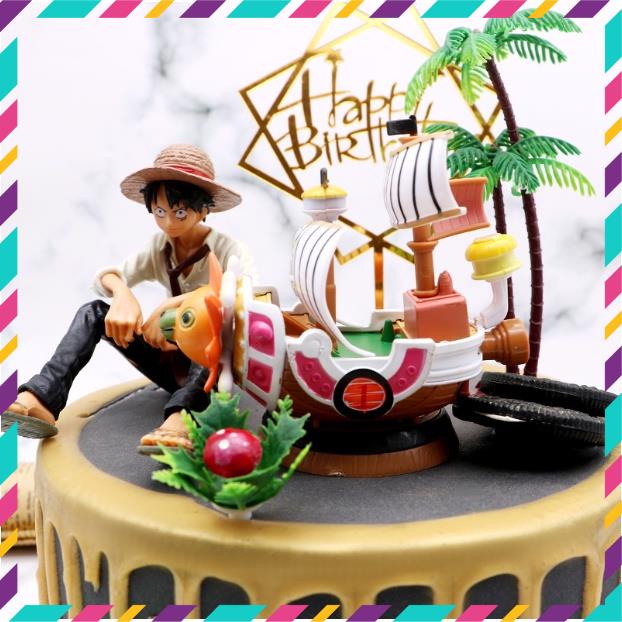 Mô Hình Thuyền One Piece, Thuyền Băng Hải Tặc - Luffy Mũ rơm