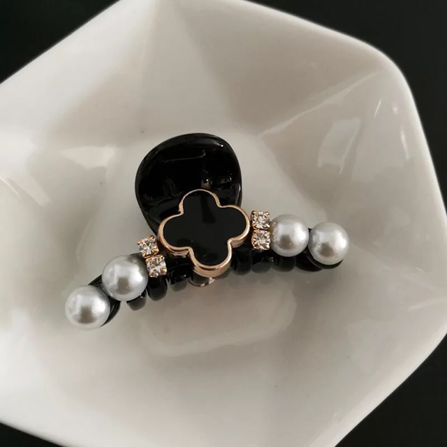 Kẹp tóc phong cách hàn quốc đính hạt - Khăn turban