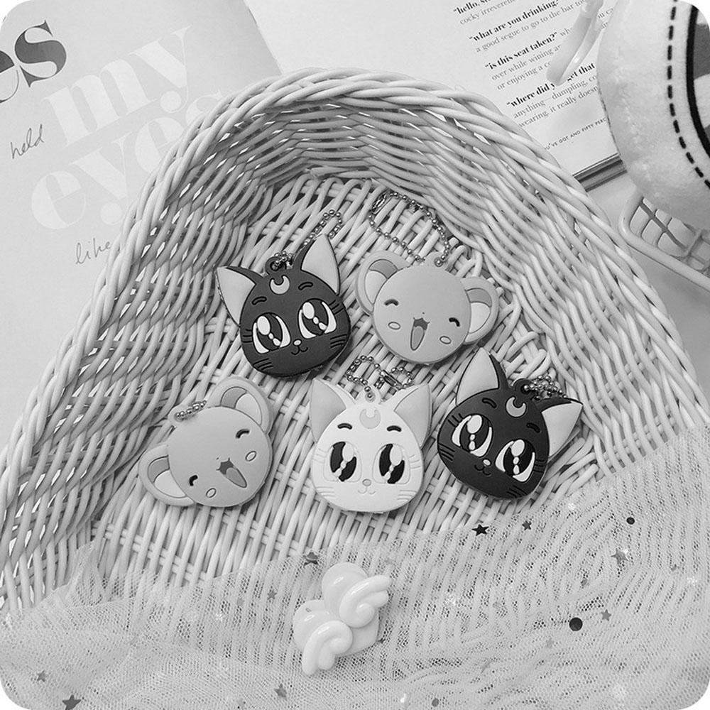 Vỏ Bọc Chìa Khóa Silicon Hình Thủy Thủ Mặt Trăng REBUY1