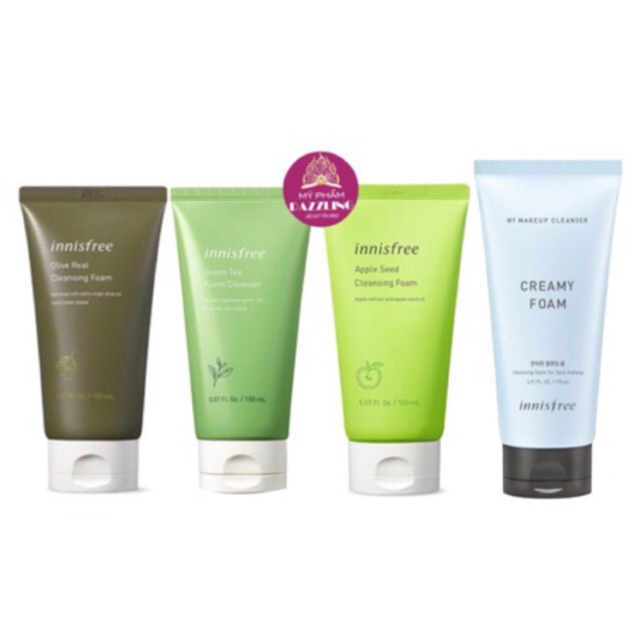 Sữa Rửa Mặt Làm Sạch Sâu Innisfree Mẫu Mới
