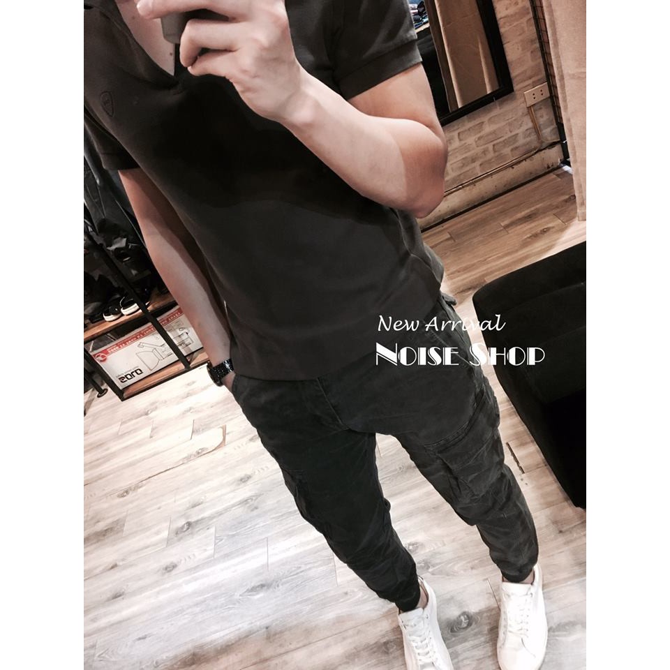 Quần Jogger Kaki Túi Hộp