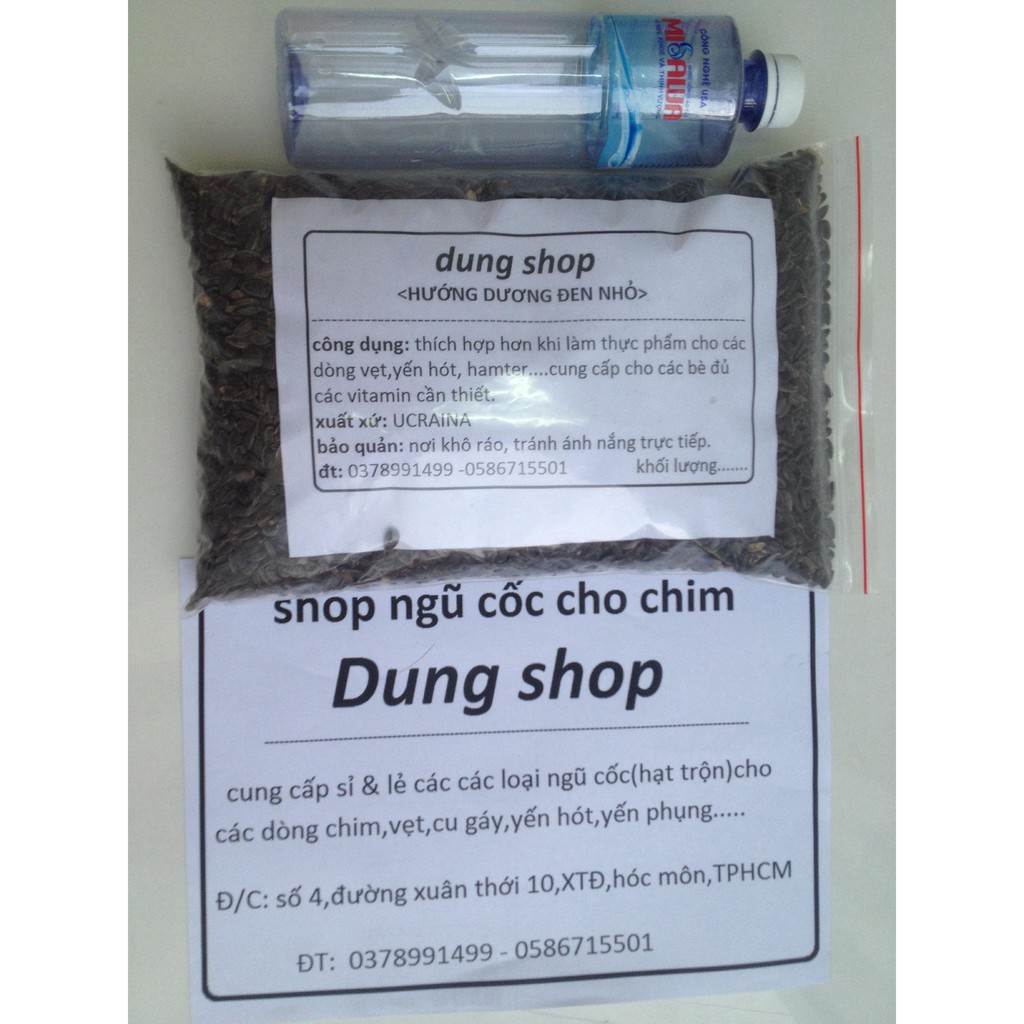 Hướng dương đen nhỏ 1kg