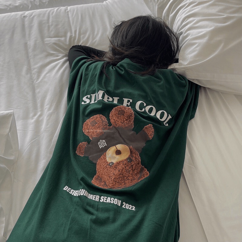 (HCM) ÁO THUN NAM NỮ FORM RỘNG TAY LỠ BEAR - THỜI TRANG HÀN QUỐC SIÊU XỊN ,TÔN DÁNG PHONG CÁCH HOT HIT KME FASHION