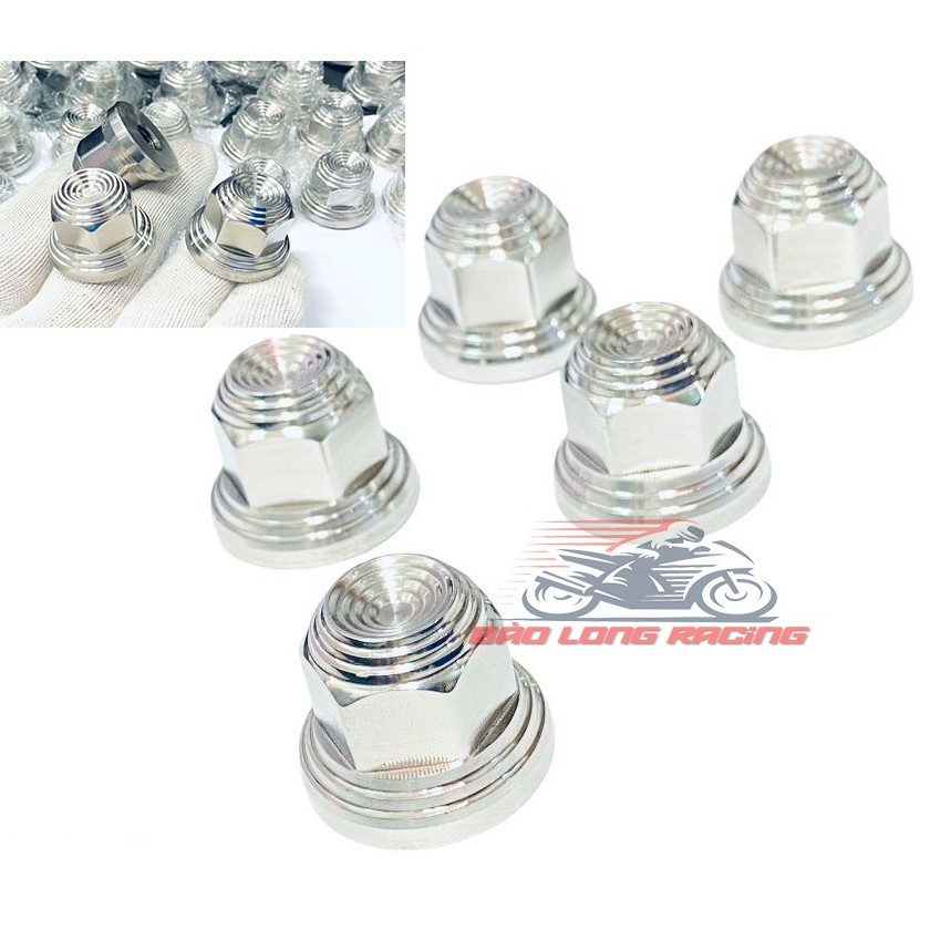 Tán THÁI Salaya 12Li INOX 304 gắn xe máy hàng chất lượng đúng Inox 304