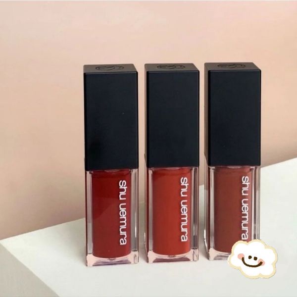 Son Kem Shu Uemura Kinu Cream KC BR793 - Đỏ Nâu Caramel và KC RD176 - Đỏ Hồng Đất  - KC OR599 - Cam Cháy
