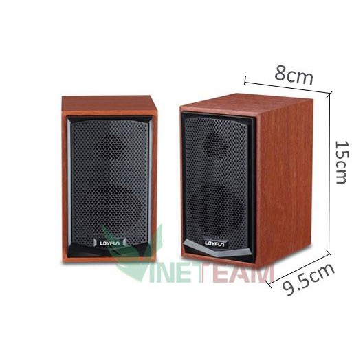 Bộ Loa Vi Tính Vỏ Gỗ FT-101 Jack 3.5 – Âm Thanh Chất Lượng | BigBuy360 - bigbuy360.vn