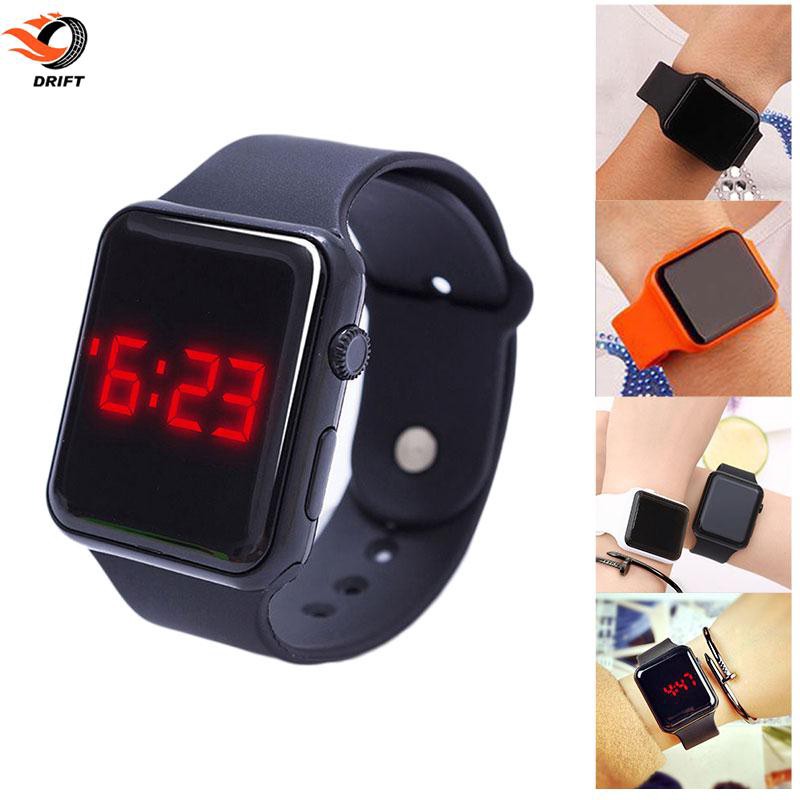 DR LED Watch Silicone Watch Electronic Digital Gifts Product Children Fashion  Jchac