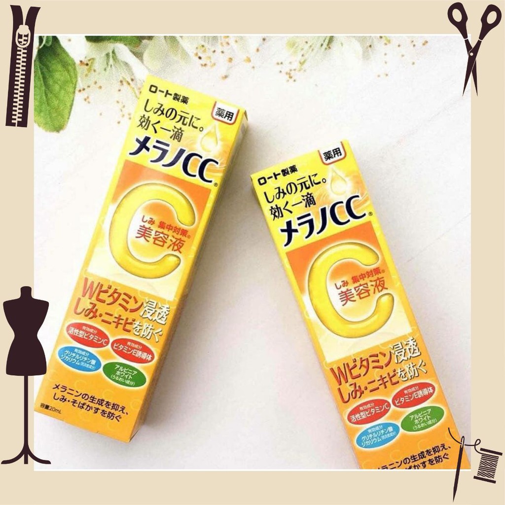 Serum trắng da CC Melano Rohto