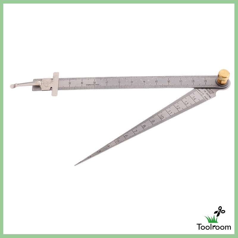 Dụng Cụ Đo Lường 2 Trong 1 Kích Thước 0-15mm Chuyên Dụng Làm Mộc