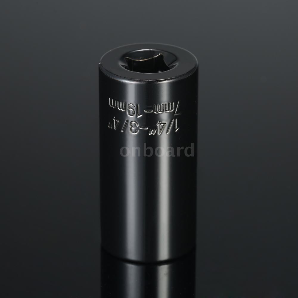 7mm-19mm Multi-functional Universal Socket Metric Wrench Power Drill Adapter Socket Set Professional Repair Tools