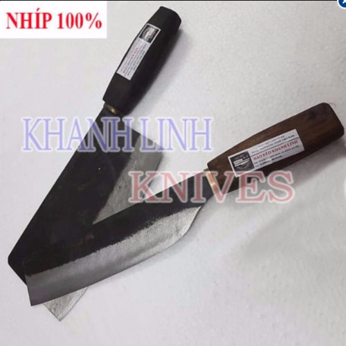 Bộ dao nhà bếp số 13 loại đặc biệt Khánh Linh - Đa Sỹ làm bằng nhíp 100% (dao phở chặt, dao bài thái)