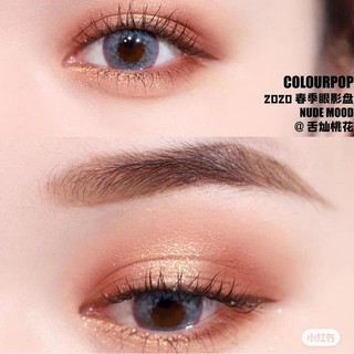 phấn mắt colourpop nude mood.