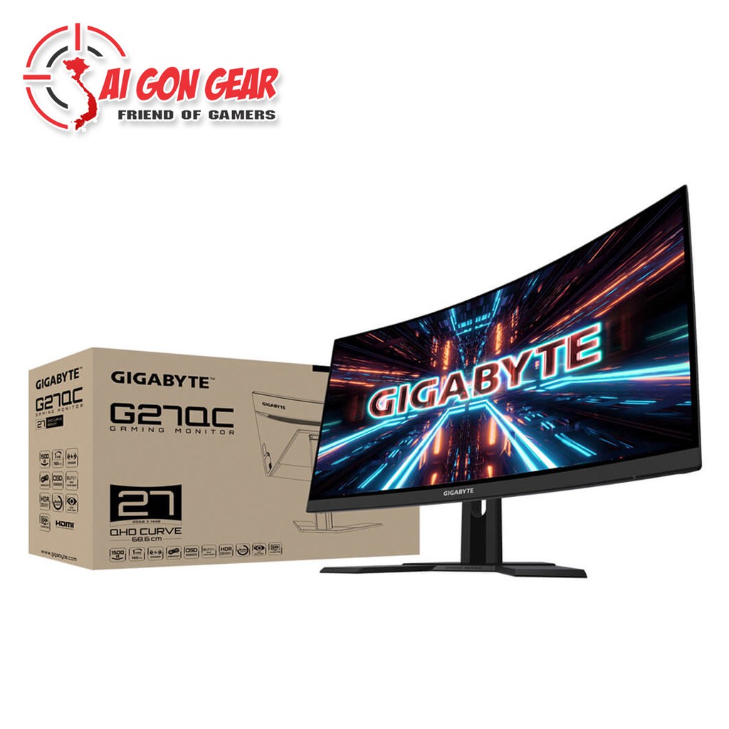 Màn Hình GIGABYTE G27QC - EK 27inch