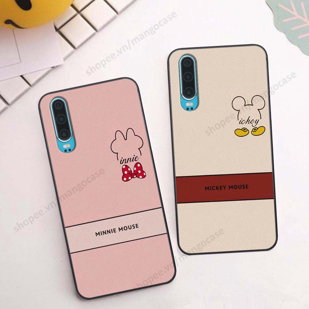 Ốp lưng Huawei P30 / P30 Pro in hình happy nice, bé gấu đáng yêu
