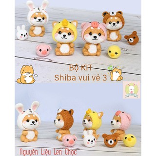 [Len chọc có hướng dẫn] Bộ KIT Shiba vui vẻ 3