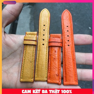 Dây đồng hồ da bụng da đà điểu