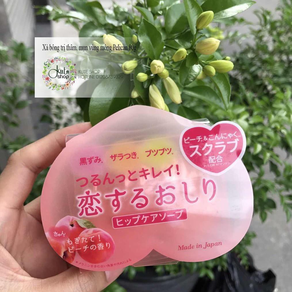 {Bán chạy} Xà bông làm trắng, thâm, mụn vùng mông Pelican 80g | BigBuy360 - bigbuy360.vn