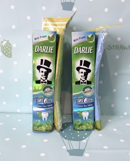 Combo 2 kem đánh răng DARLIE trà xanh 160g