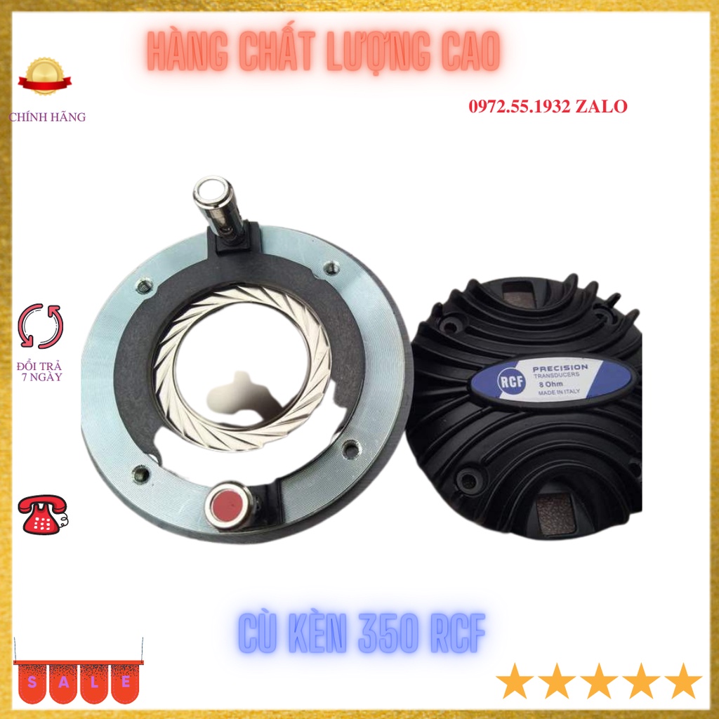 2 Củ loa tép  350 RCF nắp nhôm  - Loa tép kèn - giá 2 củ