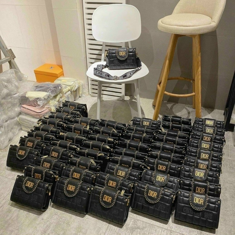 Túi Xách Nữ, Túi Đeo Chéo D.I.O.R Dây Bản To