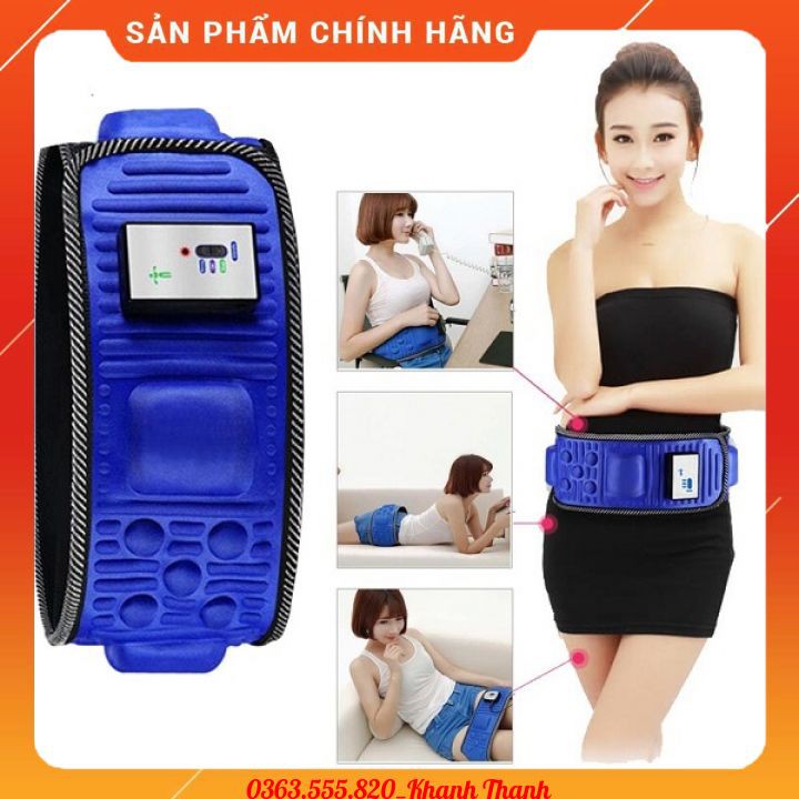 Đai massage giúp giảm mỡ bụng X5 TÍCH HỢP PIN (Loại cao cấp) - Đai Massage Giảm Mỡ Bụng