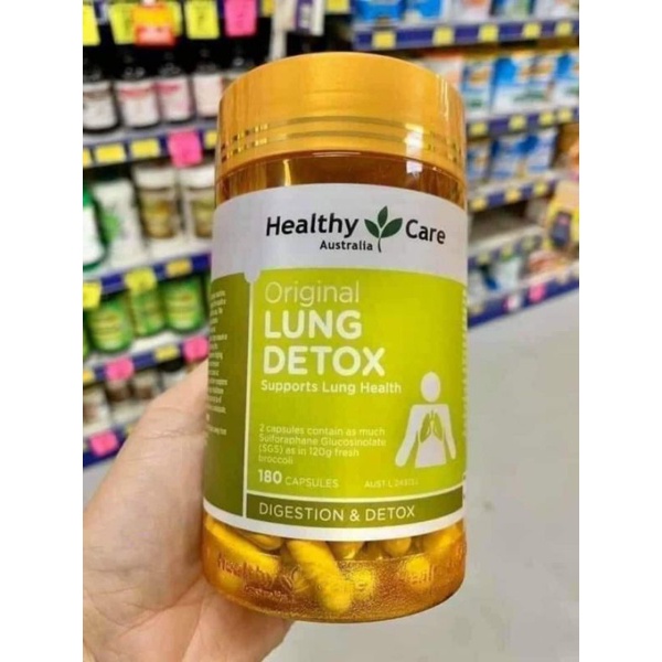 Viên uống thải độc phổi Lung detox healthy care